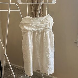 a new day White Mini Sundress with Spaghetti Straps